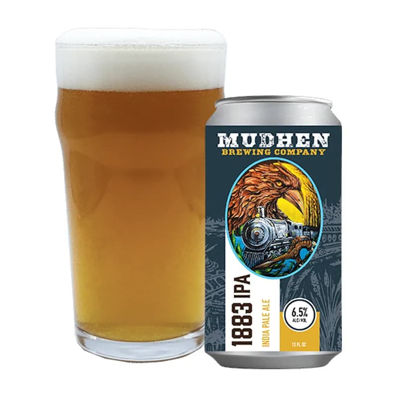 Mudhen 1883 IPA, 12 oz × 6