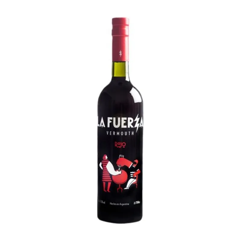 La Fuerza Rojo Vermouth Glass, 750 ml