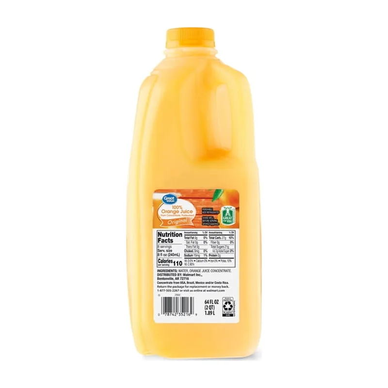 Orange Juice, 64 oz