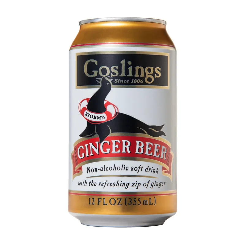 Goslings Stormy Ginger Beer, 12 oz × 6
