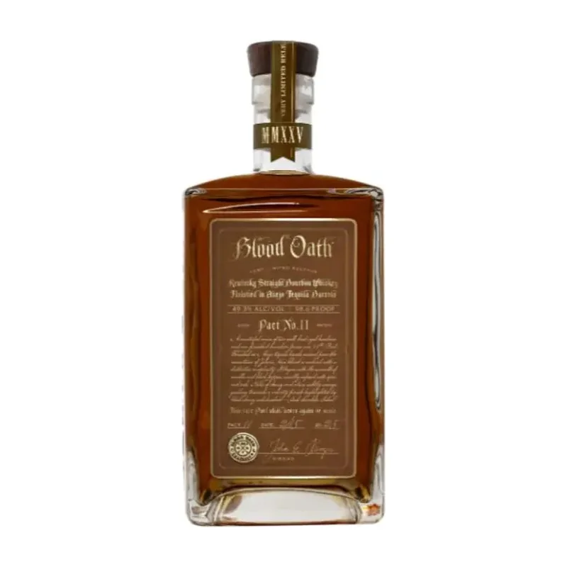 Blood Oath Pact 12 Bourbon Whiskey, 750 ml