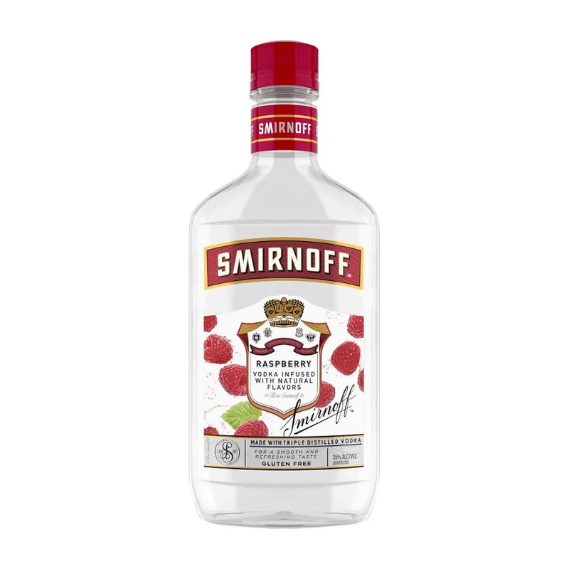 Smirnoff Gluten Free Raspberry Vodka PET, 24 oz