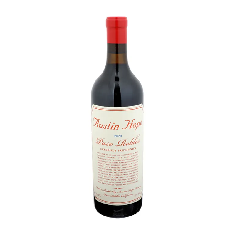 Austin Hope Cabernet Sauvignon Paso Robles 2017, 750 ml